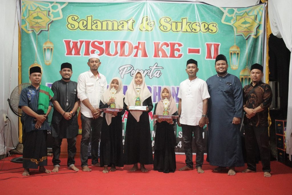 Penutup Daurah Ramadhan, Keuchik Cot Bada Santuni Anak Yatim Dan Para Santri