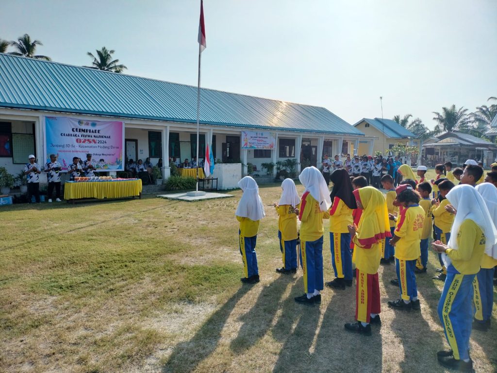 O2SN SD Di Medang Deras Resmi Dibuka, Disdik Batubara Harapkan Timbulnya Atlit Profesional Acara O2SN Medang Deras