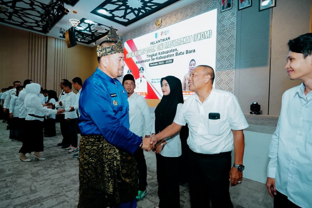 Lantik FKDM Periode 2025-2030, Ini Harapan Bupati Batubara