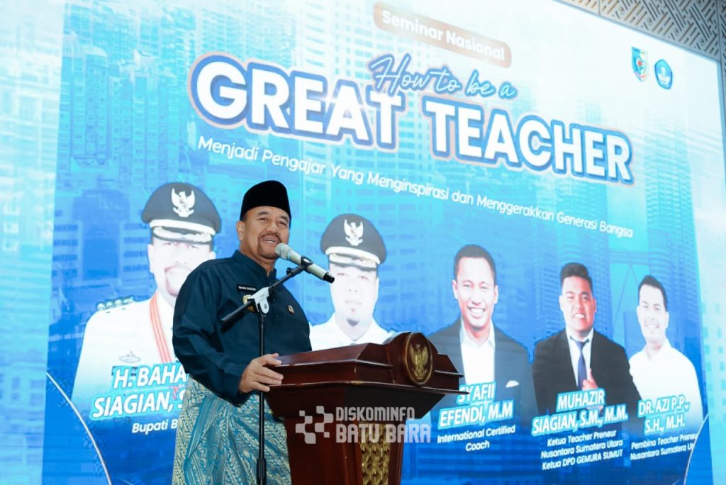 Menjadi Pelita di Tengah Zaman: Batu Bara Gelar Seminar Guru Inspiratif