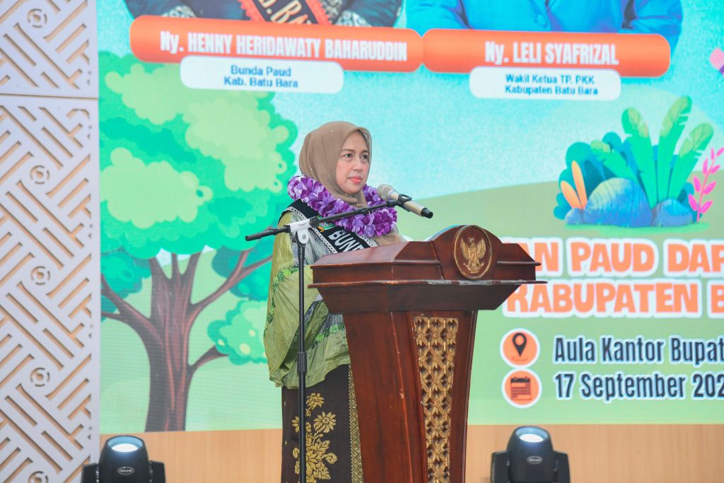 Bunda PAUD Batu Bara Harap Orang Tua Bentengi Anak dari Tren Budaya yang Tidak Mendidik