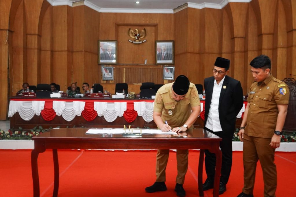 Pemkab Batu Bara Bersama DPRD Resmi Tandatangani Nota Kesepakatan KUPA PPAS TA 2025