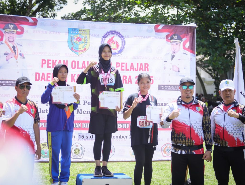 Jaring Bibit Atlet, Wakil Bupati Batu Bara Buka POPDA 2025