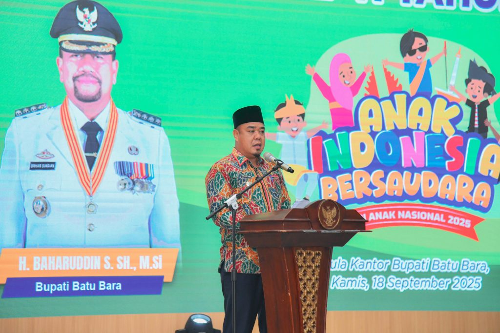 Peringati HAN ke-41, Wabup Batu Bara: Anak-Anak adalah Investasi Masa Depan