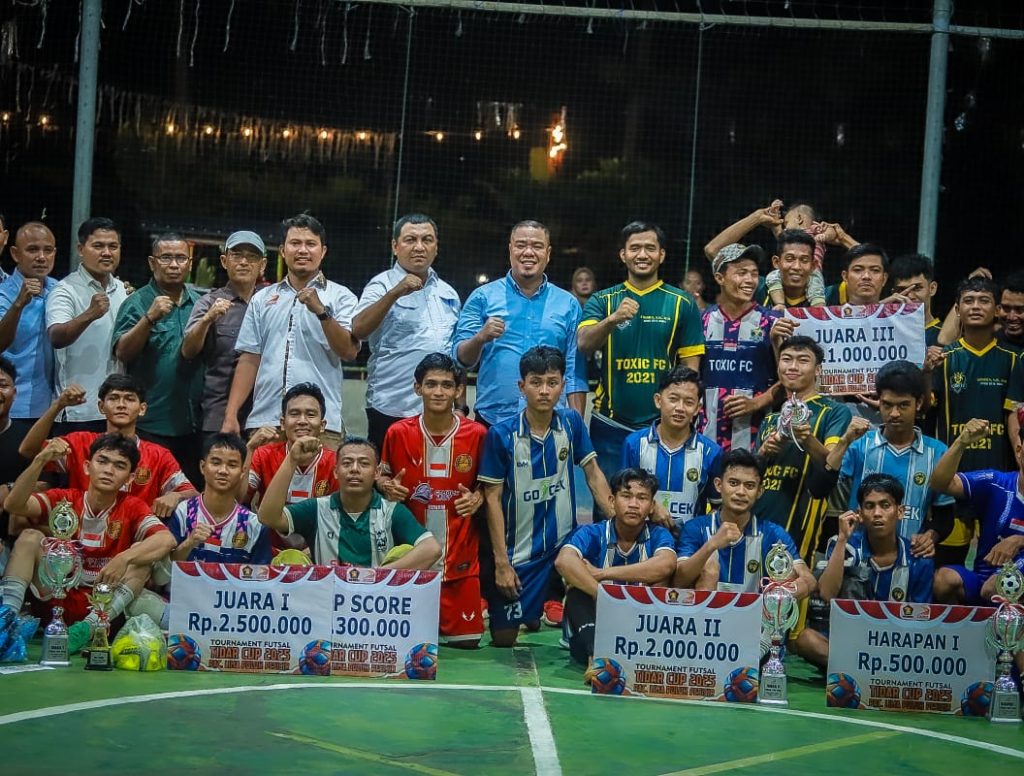 Penutupan Turnamen Futsal Tidar Cup, Wabup Batu Bara Ajak Remaja Jauhi Narkoba